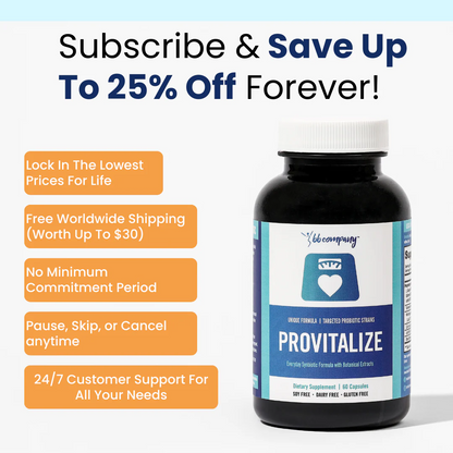 Provitalize Best Natural Menopause Probiotic