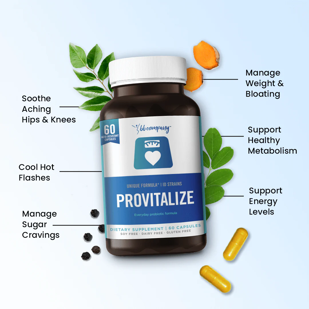 Provitalize Best Natural Menopause Probiotic
